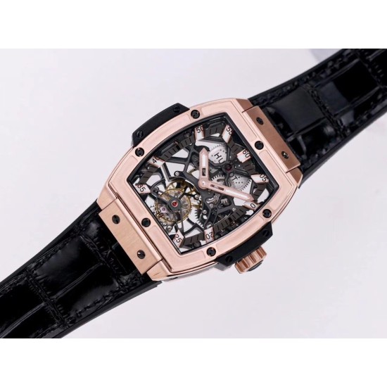 Hublot-MP06 Spirit of Big Bang RG/LE White JBF Asia Tourbillon