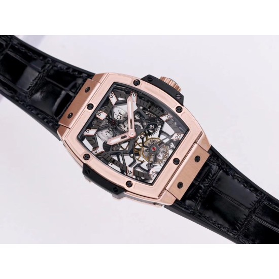 Hublot-MP06 Spirit of Big Bang RG/LE White JBF Asia Tourbillon