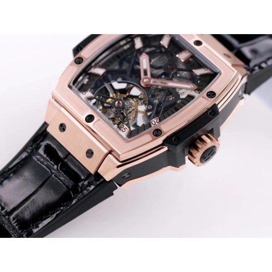 Hublot-MP06 Spirit of Big Bang RG/LE White JBF Asia Tourbillon