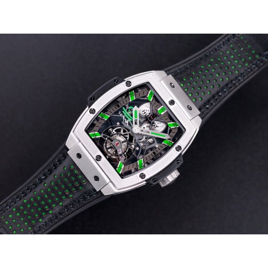 Hublot-MP06 Spirit of Big Bang SS/LE Green JBF Asia Tourbillon