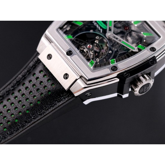 Hublot-MP06 Spirit of Big Bang SS/LE Green JBF Asia Tourbillon