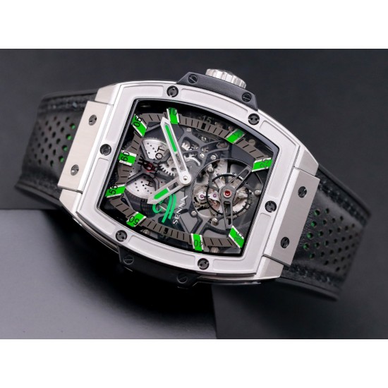 Hublot-MP06 Spirit of Big Bang SS/LE Green JBF Asia Tourbillon