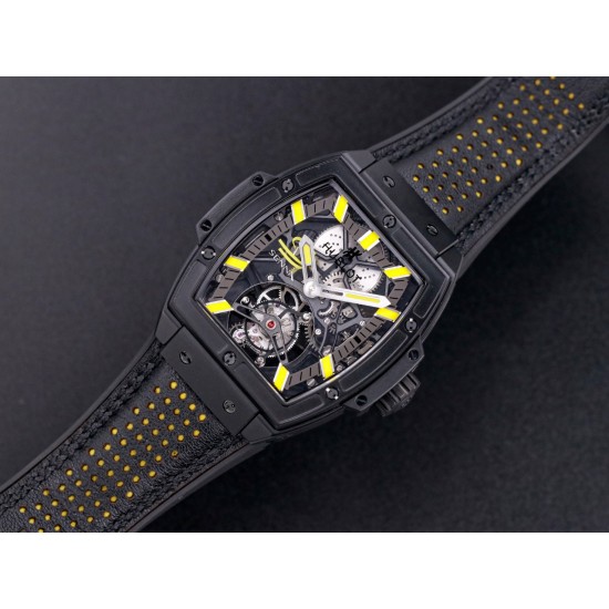 Hublot-MP06 Spirit of Big Bang PVD/LE Yellow JBF Asia Tourbillon