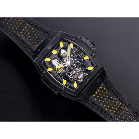 Hublot-MP06 Spirit of Big Bang PVD/LE Yellow JBF Asia Tourbillon