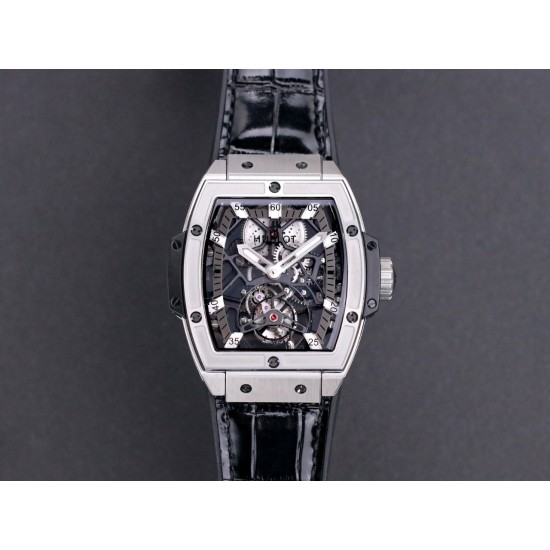 Hublot-MP06 Spirit of Big Bang SS/LE White JBF Asia Tourbillon