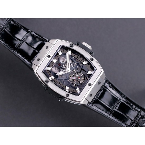 Hublot-MP06 Spirit of Big Bang SS/LE White JBF Asia Tourbillon
