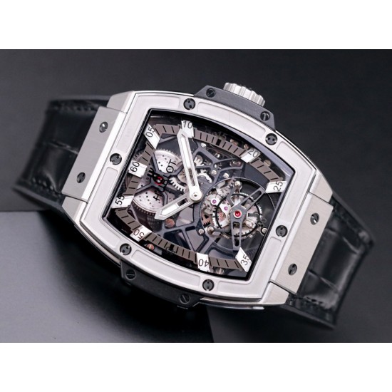 Hublot-MP06 Spirit of Big Bang SS/LE White JBF Asia Tourbillon