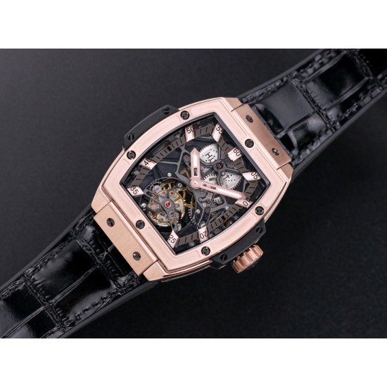 Hublot-MP06 Spirit of Big Bang RG/LE White JBF Asia Tourbillon
