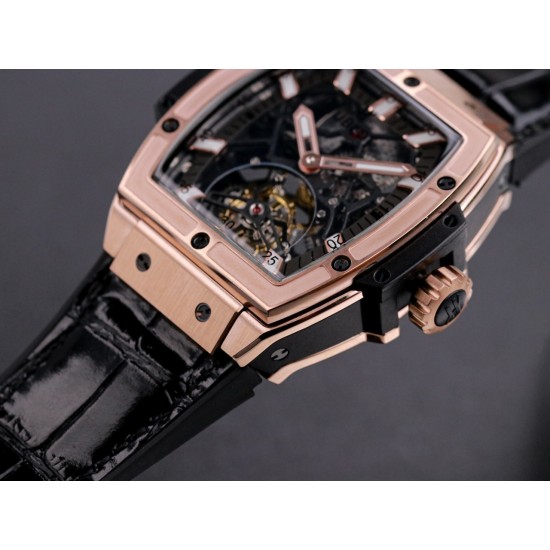 Hublot-MP06 Spirit of Big Bang RG/LE White JBF Asia Tourbillon
