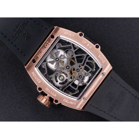 Hublot-MP06 Spirit of Big Bang RG/LE White JBF Asia Tourbillon