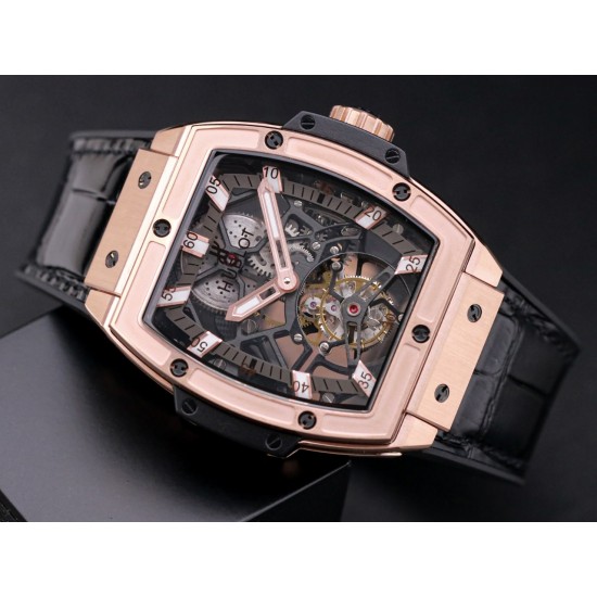 Hublot-MP06 Spirit of Big Bang RG/LE White JBF Asia Tourbillon