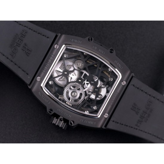 Hublot-MP06 Spirit of Big Bang PVD/LE Black JBF Asia Tourbillon