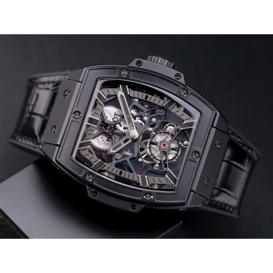 Hublot-MP06 Spirit of Big Bang PVD/LE Black JBF Asia Tourbillon