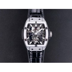 Hublot-MP06 Spirit of Big Bang Dia Diam SS/LE Wht JBF Asia Tourbillon