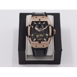 Hublot-MP06 Spirit of Big Bang RG/LE White Diam JBF Asia Tourbillon