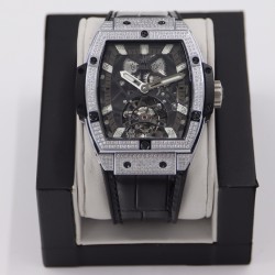 Hublot-MP06 Spirit of Big Bang Dia Diam SS/LE Wht JBF Asia Tourbillon