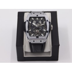 Hublot-MP06 Spirit of Big Bang Dia Diam SS/LE Wht JBF Asia Tourbillon