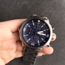 IWC-Aquatimer Chronograph 44mm SS/SS Blue Dial V6F A7750