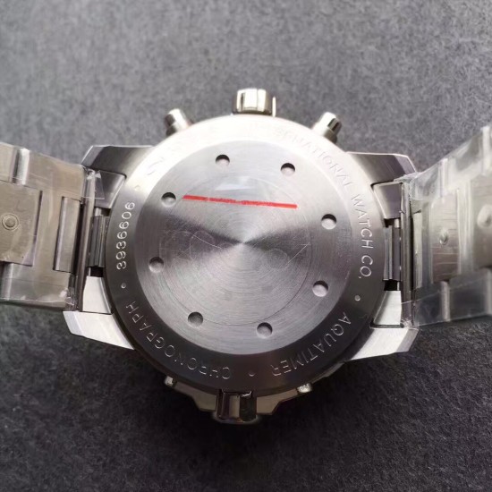 IWC-Aquatimer Chronograph 44mm SS/SS Black Dial V6F A7750