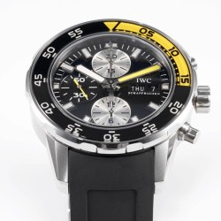 IWC-Aquatimer Chronograph IW376711 44mm Black SS/RU BLSF A7750