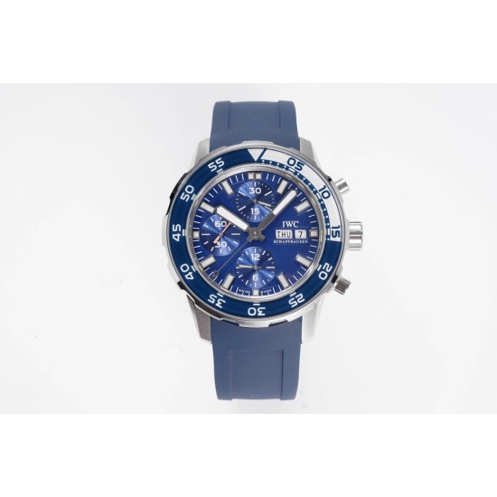 IWC-Aquatimer Chronograph IW376711 44mm Blue SS/RU BLSF A7750