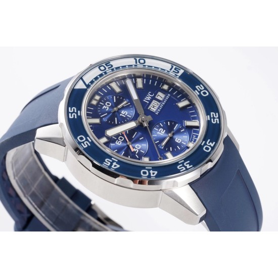 IWC-Aquatimer Chronograph IW376711 44mm Blue SS/RU BLSF A7750