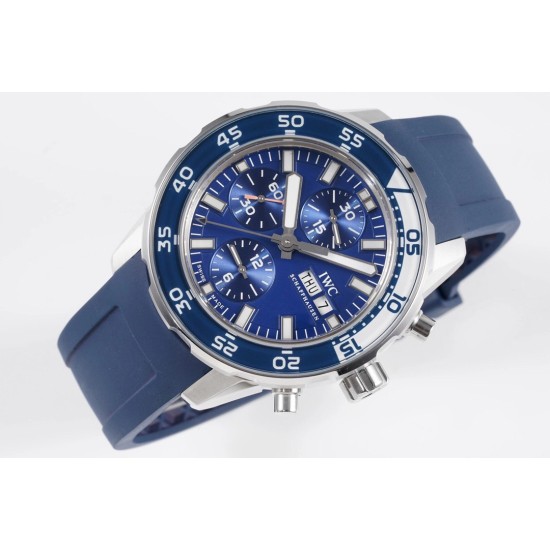 IWC-Aquatimer Chronograph IW376711 44mm Blue SS/RU BLSF A7750