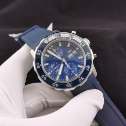 IWC-Aquatimer Chronograph IW376711 44mm Blue SS/RU BLSF A7750
