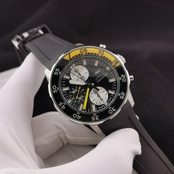 IWC-Aquatimer Chronograph IW376711 44mm Black SS/RU BLSF A7750