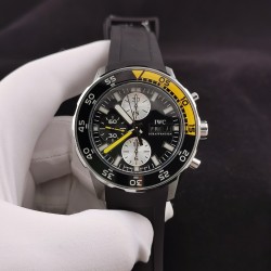 IWC-Aquatimer Chronograph IW376711 44mm Black SS/RU BLSF A7750