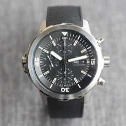 IWC-Aquatimer Chrono 44mm Black/Stk SS/RU V6F A7750