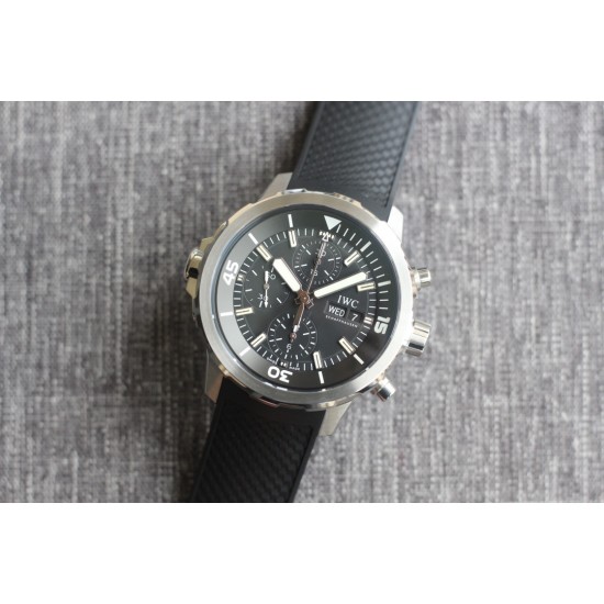 IWC-Aquatimer Chrono 44mm Black/Stk SS/RU V6F A7750