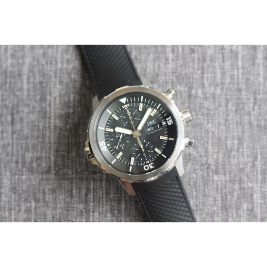 IWC-Aquatimer Chrono 44mm Black/Stk SS/RU V6F A7750
