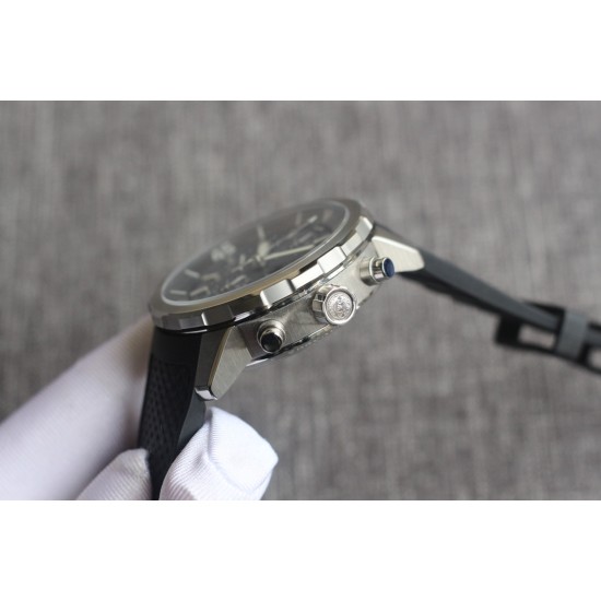 IWC-Aquatimer Chrono 44mm Black/Stk SS/RU V6F A7750