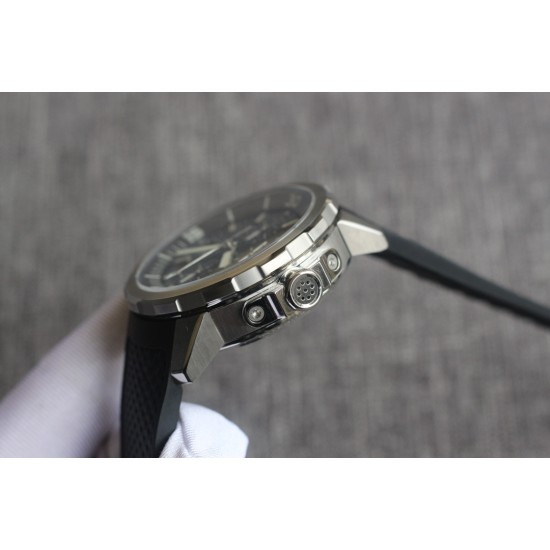 IWC-Aquatimer Chrono 44mm Black/Stk SS/RU V6F A7750