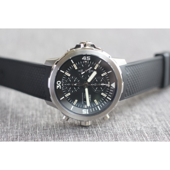 IWC-Aquatimer Chrono 44mm Black/Stk SS/RU V6F A7750