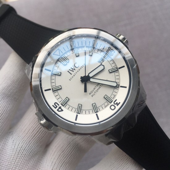 IWC-Aquatimer Chronograph 44mm SS/RU White Dial V6F A7750