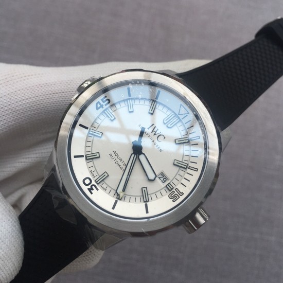 IWC-Aquatimer Chronograph 44mm SS/RU White Dial V6F A7750