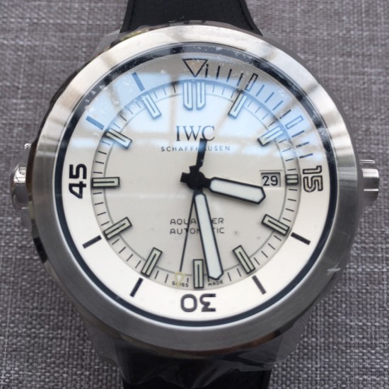 IWC-Aquatimer Chronograph 44mm SS/RU White Dial V6F A7750