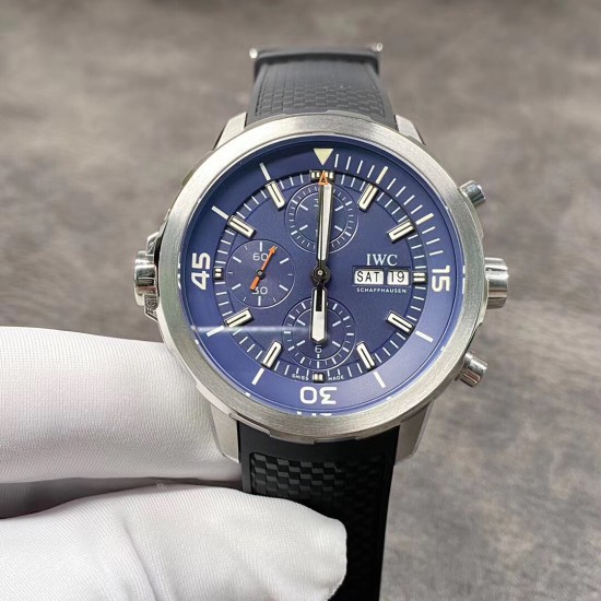 IWC-Aquatimer Chrono 44mm Blue/Stk SS/RU V6F A7750