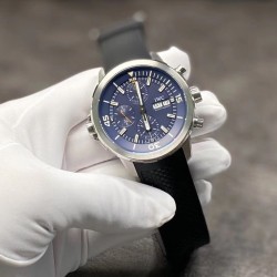 IWC-Aquatimer Chrono 44mm Blue/Stk SS/RU V6F A7750