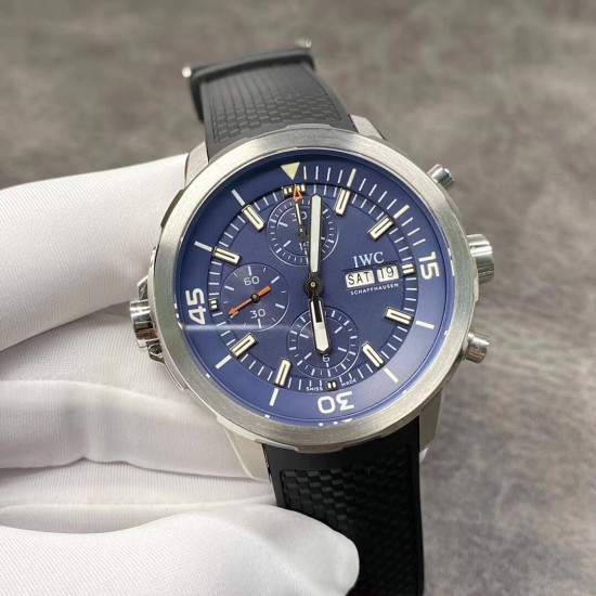 IWC-Aquatimer Chrono 44mm Blue/Stk SS/RU V6F A7750