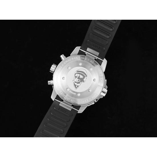 AquaTimer IW3290 44mm SS/RU Blue/Stk RSF A2892