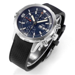 IWC-Aquatimer Chrono 44mm Blue/Stk SS/RU KTS A7750