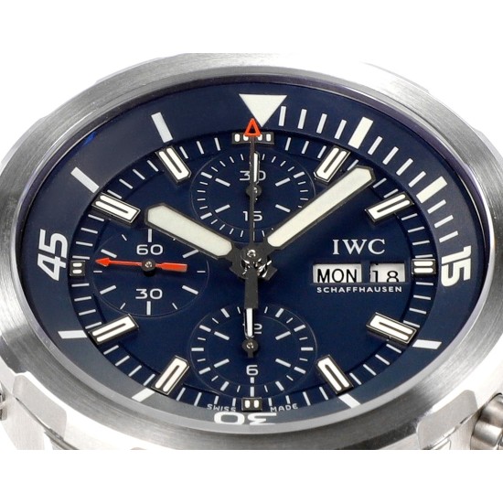 IWC-Aquatimer Chrono 44mm Blue/Stk SS/RU KTS A7750