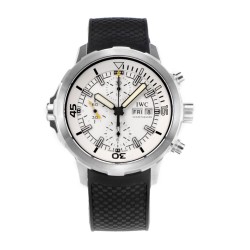 IWC-Aquatimer Chrono 44mm White/Stk SS/RU KTS A7750