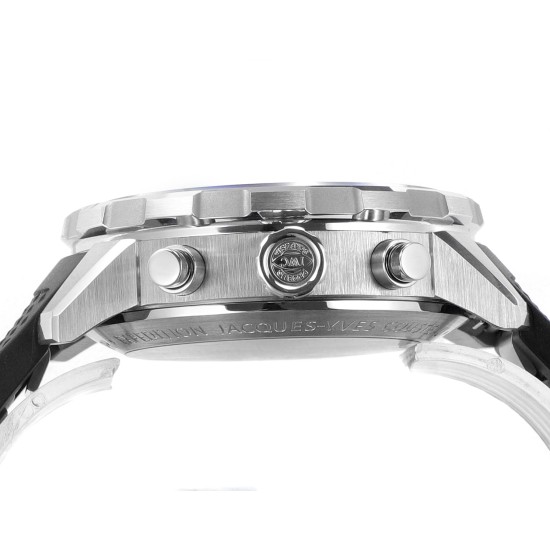 IWC-Aquatimer Chrono 44mm White/Stk SS/RU KTS A7750