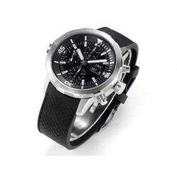 IWC-Aquatimer Chrono 44mm Black/Stk SS/RU KTS A7750