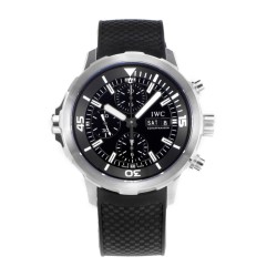 IWC-Aquatimer Chrono 44mm Black/Stk SS/RU KTS A7750