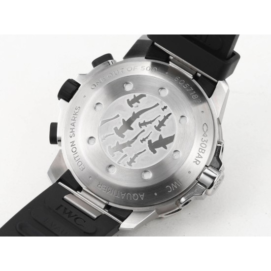 IWC-Aquatimer Chronograph IW379503 44mm SS/RU Grey N1F A7750